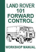 Landrover Forward Control 101 Workshop Repair Manual